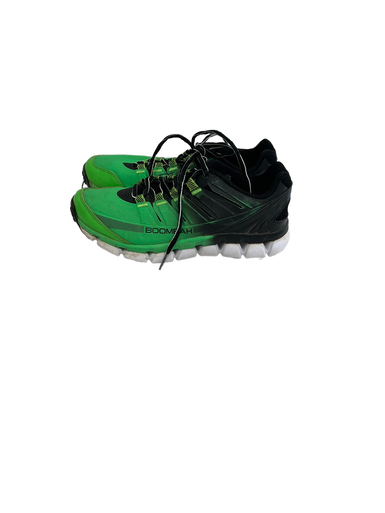Used BoomBah Jr 6 Black and Green Baseball Turf Shoes 11692-S000133146