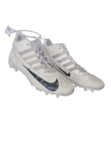 Used Nike LAX Cleats Mens White Senior 12 11708-S000176934