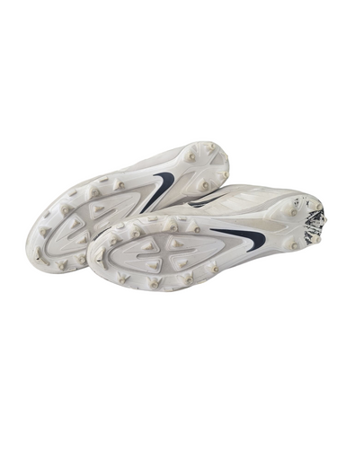 Used Nike LAX Cleats Mens White Senior 12 11708-S000176934
