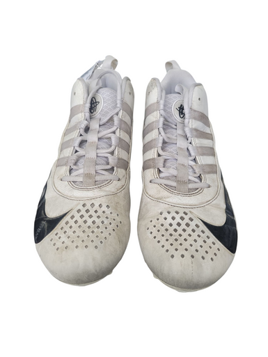 Used Nike LAX Cleats Mens White Senior 12 11708-S000176934
