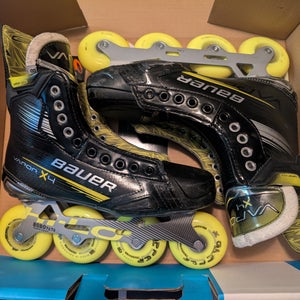 2025 Bauer Vapor X4 Inline Hockey Skates Fit2 Width Size 8