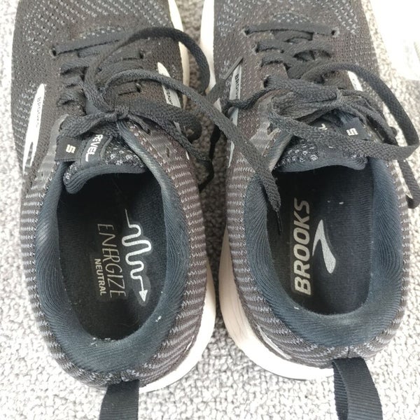 Brooks Revel 5 Shoes Womens Size Running Shoes Athletic Black Sneakers Low Top