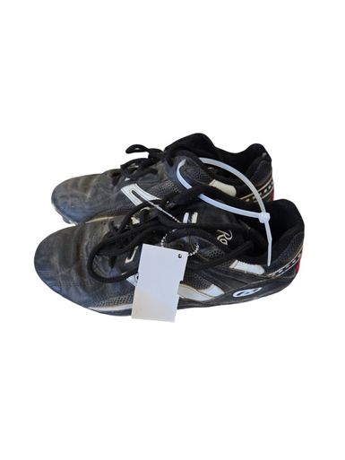 Used Rawlings BB CLEATS BB/SB Cleats Black Junior 05.5 11617-S000317569