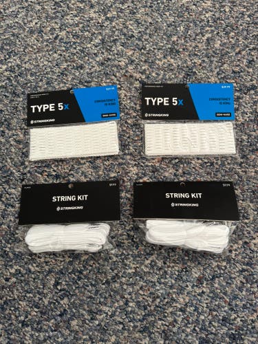StringKing 5x Mesh (2 Pack) with Stringking String Kit (2 Pack)