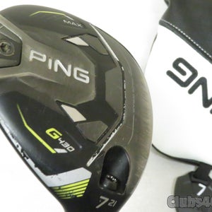 PING G430 MAX Fairway 21°  7 Wood Alta CB 65 Regular Flex +Cover