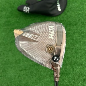 NEW Taylormade Kith Limited Edition Rose Gold 9.0 Driver w Headcover / Stiff