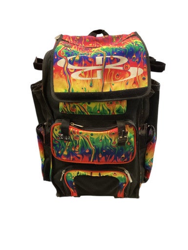 Used BoomBah SOFTBALL BAG BB/SB Player Backpack None 11884-S000043895