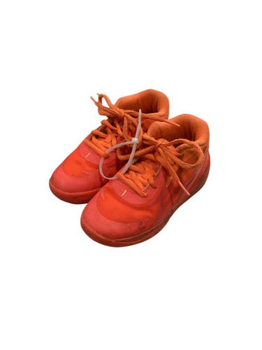 Puma (Used) Size M 12.0 (W 13.0) Orange Kid's Shoes