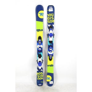 Rossignol Terrain Kids Skis with Bindings - 116 cm Used