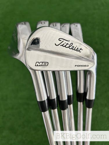 Titleist 718 MB Forged Iron Set 5-P / NS Pro Modus System Tour 125 Extra Stiff