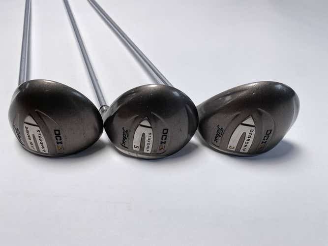 Titleist DCI Starship Wood Set DR 3 5 | 10.5* 15* 18* DG R300 Regular RH