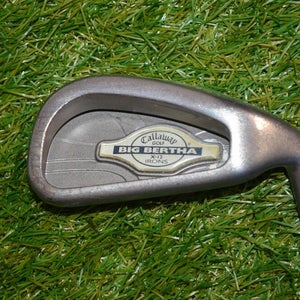 Callaway	Big Bertha X-12 Irons	6 Iron	RH 	37.5"	Steel	Stiff	New Grip