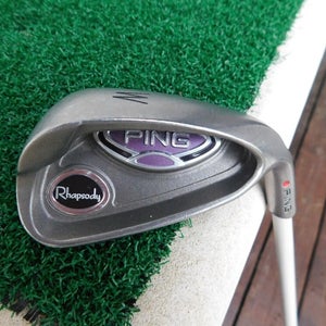 PING Rhapsody Pitching Wedge - Red Dot w/ PING Ladies Flex Shaft