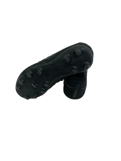 Used Nike Tiempo Jr 3 Black Soccer Cleats 11692-S000133233