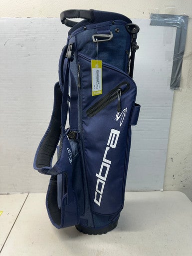Used Cobra ULTTRALIGHT SUNDAY Mens Stand Bag Navy Blue 11835-S000192678