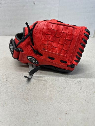 Rawlings (Used) Black Red Right Hand Throw 11" Baseball Glove