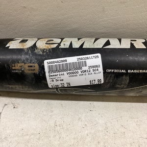 Used Demarini VOODOO VDR12 SC4 ALLOY BB/SB USSSA 2 5/8 Bat 32" 11725-S000482909