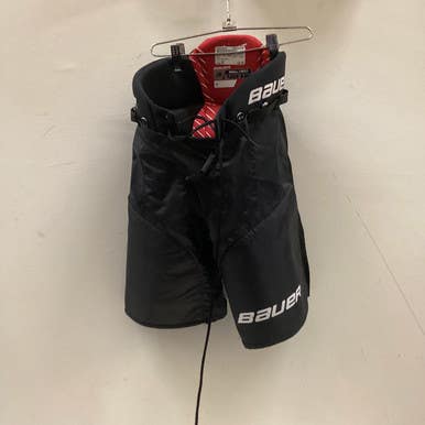 Bauer (Used) Small Black Intermediate Junior Hockey Pants