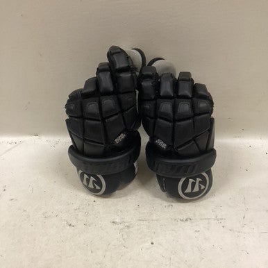Used Warrior NEMESIS GOALIE Lacrosse Gloves Mens Black MD 11725-S000480847