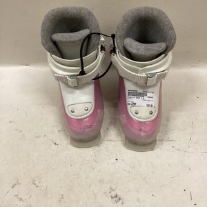 Used Dalbello GAIA 1.0 Girls DH Ski Boot Pink 225 MP - J04.5 - W5.5 11725-S000480369