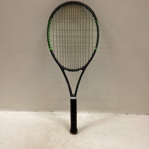 Used Wilson BLADE TEAM 99 Adult Tennis Racquet Neon Green 4 1/8" 11725-S000480216
