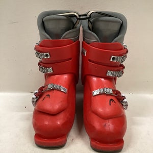 Used Head EDGE J Boys DH Ski Boot Red 245 MP - M06.5 - W07.5 11725-S000478794