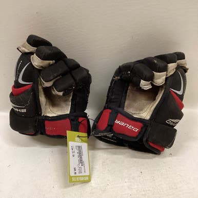 Bauer (Used) Red Senior 11" Gloves