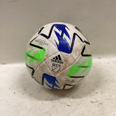 Used Adidas NATIVO XXV TRAINING All Size Soccer Ball White 4 11725-S000482072