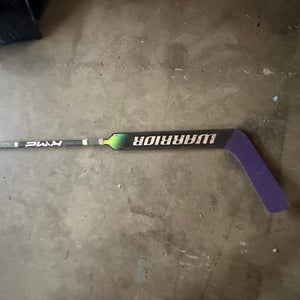 Warrior Ritual M2E Full Right Goalie Stick 21" Paddle (Used)