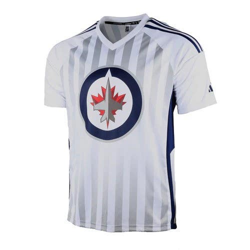 Logo Winnipeg Jets Aboriginal Jersey New Adidas Men's Soccer