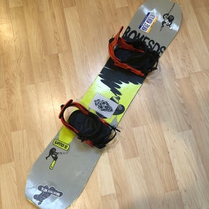 2022 Kid's 135cm Rome SDS Slapstick Snowboard With Bindings (Used)