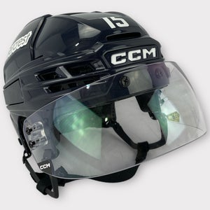 Pro Stock Used Medium Navy CCM Super Tacks X AHL All-Star Game Helmet
