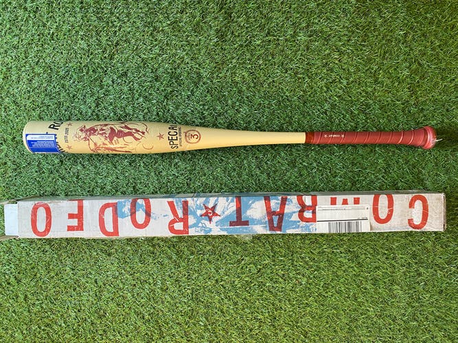 Combat MFG Spec A1 Not My First Rodeo BBCOR Certified Bat (-3) Alloy 29 oz 32" (New)