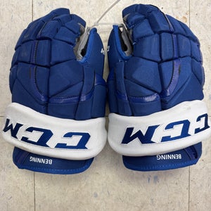 NHL AHL Leafs Marlies CCM Gloves 14" Pro Stock BENNING