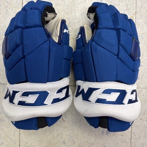 NHL AHL Leafs Marlies CCM Gloves 14" Pro Stock Pietroniro