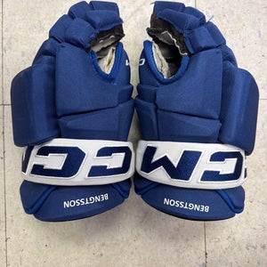 NHL AHL Leafs Marlies CCM Gloves 13" Pro Stock Bengtsson