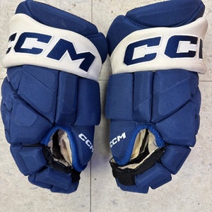 NHL AHL Leafs Marlies CCM Gloves 14" Pro Stock Rifai