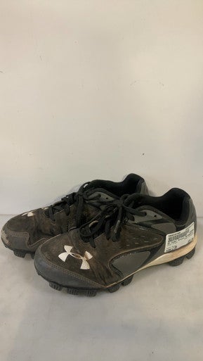 Used Under Armour AUTHENTIC BB/SB Cleats Black Junior 05 11727-S000191495