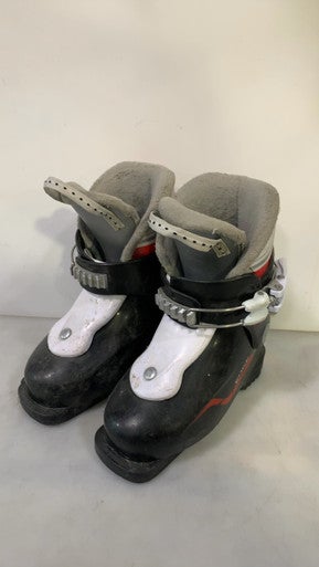 Used Head EDGE J Boys DH Ski Boot Black 185 MP - Y12 11727-S000188177