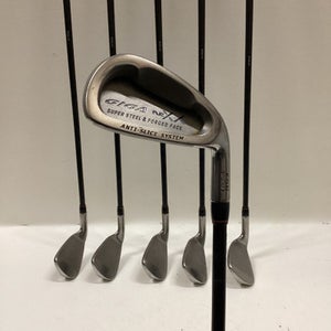 Used GIGA NEXX 5I-PW Regular Flex Graphite Shaft Iron Sets 11725-S000445562