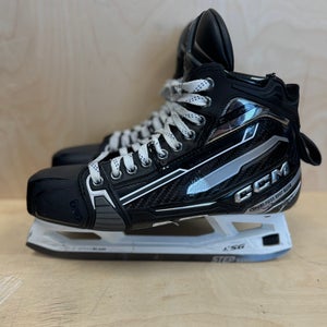 Custom CCM Eflex Pro Hockey Goalie Skates Size 9.5