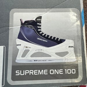 Bauer Supreme One100 Goalie Skates Size 8D