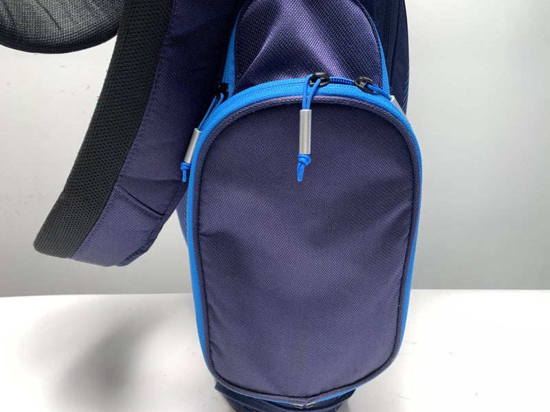 Nike Sport Lite Stand Bag Blue 5-Way Divide Dual Strap Golf Bag