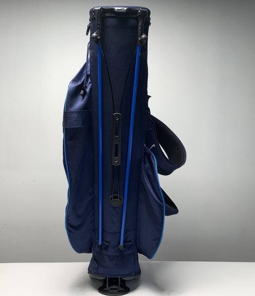 Nike Sport Lite Stand Bag Blue 5-Way Divide Dual Strap Golf Bag
