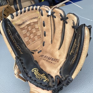 Brown Rawlings The Mark of a Pro Right Hand Throw Infield Baseball Glove 10.5" (Used)