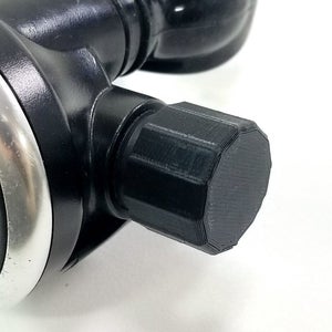 Oceanic GT3, Delta 3 4 Adjustment Knob Scuba Dive 2nd Stage Regulator 3D Printed