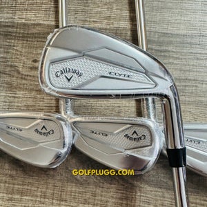 New- Callaway Elyte Iron Set 4-PW / Vector Steel, Stiff Flex (153)
