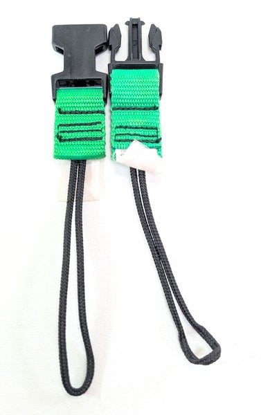 Green Scuba Diving Dive Clip Lanyard Quick Release Buckle Snaps Gear Keeper