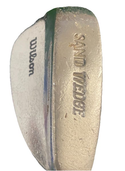 Wilson Golf Harmonized Sand Wedge 55* Stiff Steel 35" RH Good Grip Vintage Club