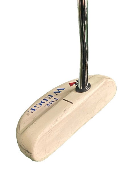 Imhoff Golf "The Wedge" Ceramic Mallet Putter RH Steel 35" Nice Golf Pride Grip